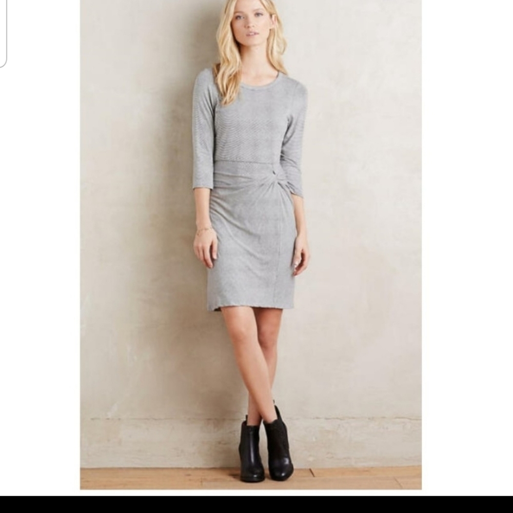 Anthropologie Amadi Dress Gray